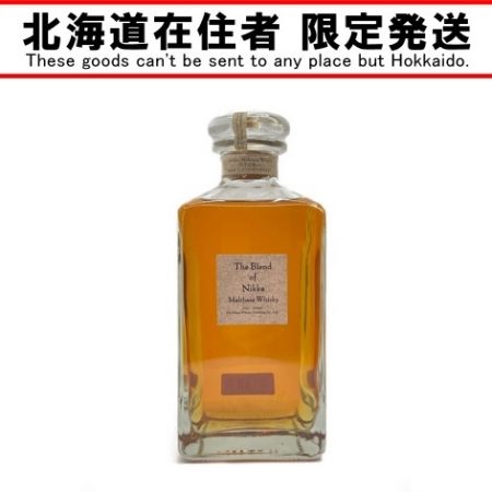 【北海道内限定発送】 NIKKA WHISKY ニッカウイスキー the blend of nikka ウィスキー ジャパニーズ 45度 660ml  未開栓