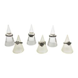 ◆◆ ANNA SUI アナスイ シルバー 925 リング 6点まとめ Cランク