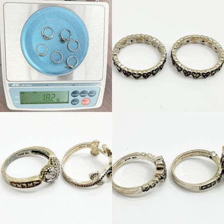  ANNA SUI アナスイ シルバー 925 リング 6点まとめ