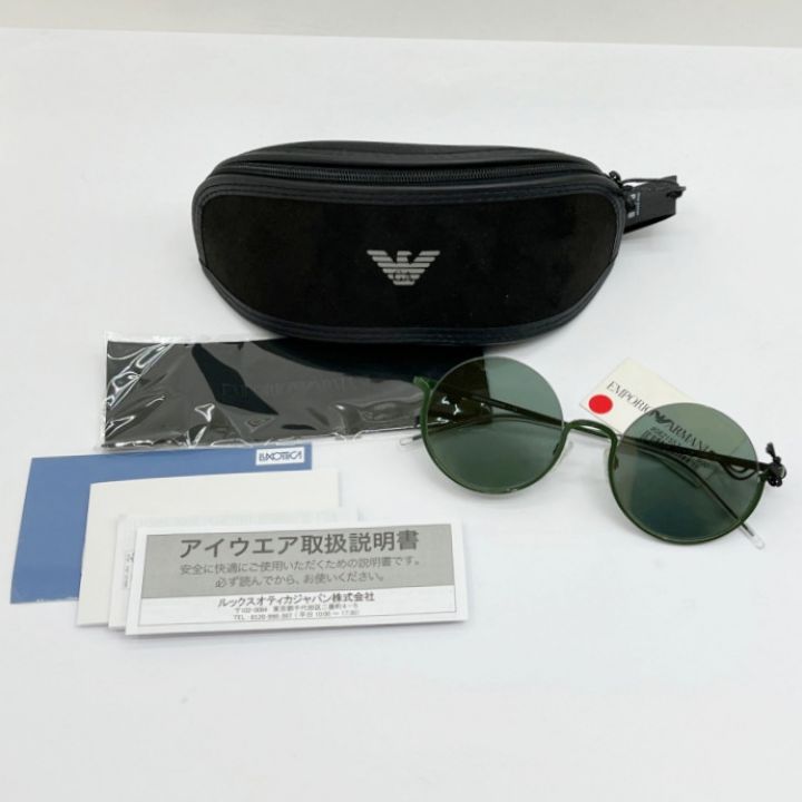 EMPORIO ARMANI エンポリオアルマーニ サングラス 50□19 140 EA2112 6035/6R  グリーン｜中古｜なんでもリサイクルビッグバン