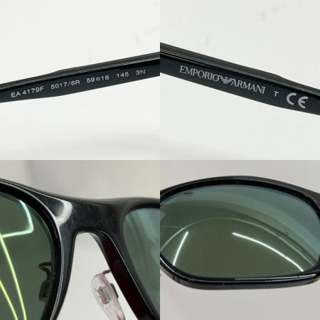  EMPORIO ARMANI エンポリオアルマーニ サングラス 59□18 145 EA4179F 5017/6R ブラック