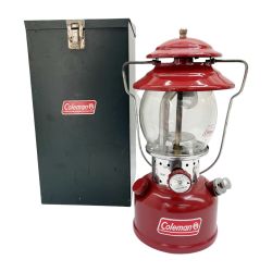 ◆◆ Coleman コールマン ワンマントルランタン 93年12月製造 ハードケース付 classic 200B703J レッド Cランク