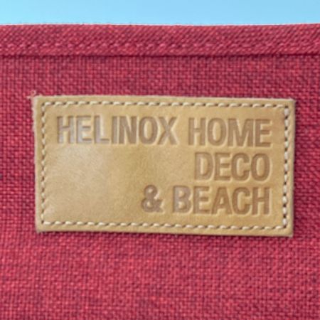  Helinox ヘリノックス アウトドアチェア HOME DECO & BEACH ﾁｪｱﾜﾝ レッド