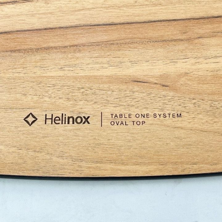 Helinox ヘリノックス OVAL TOP オーバル テーブルトップ 天板 ｵｰﾊﾞﾙ ﾃｰﾌﾞﾙﾄｯﾌﾟ 天板  クラシックウォールナット｜中古｜なんでもリサイクルビッグバン