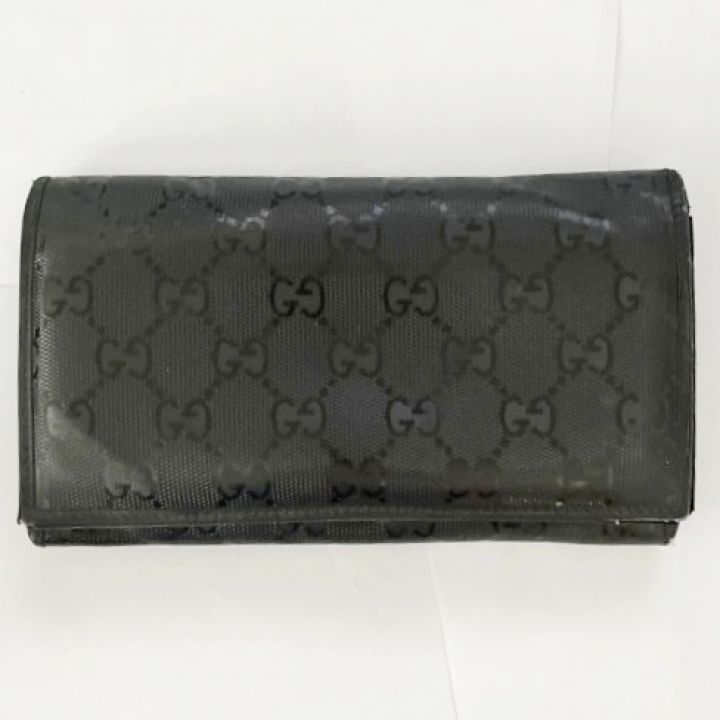 中古】 GUCCI グッチ 長財布 GGインプリメ 245908 ブラック｜総合 ...