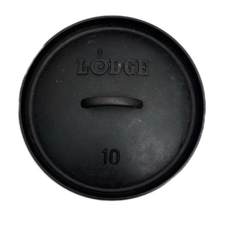 LODGE ロッジ 鍋 ダッチオーブン 10インチ リッドリフター・ケース付