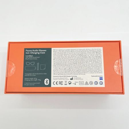  FAUNA オーデュオグラス サングラス B09FHP87G1 Levia Black