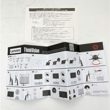  Lenovo レノボ 液晶モニター ThinkVision  ThinkVision T24d-10