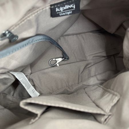  Kipling キプリング ショルダーバッグ 無地 グレー