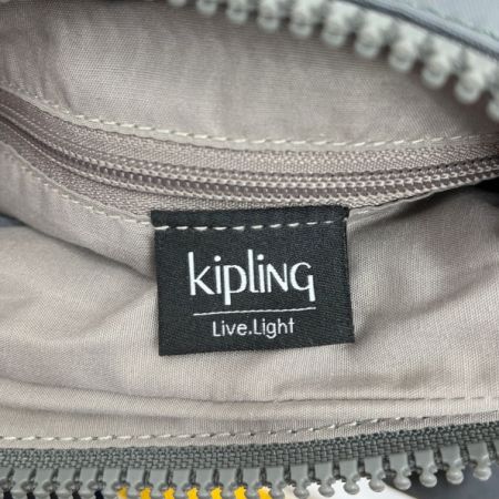  Kipling キプリング ショルダーバッグ 無地 グレー