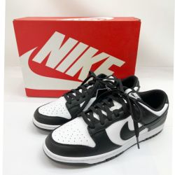 ◆◆ NIKE ナイキ スニーカー ダンクロー レトロ パンダ 29.0cm US11 DD1391 100 ブラック×ホワイト Sランク