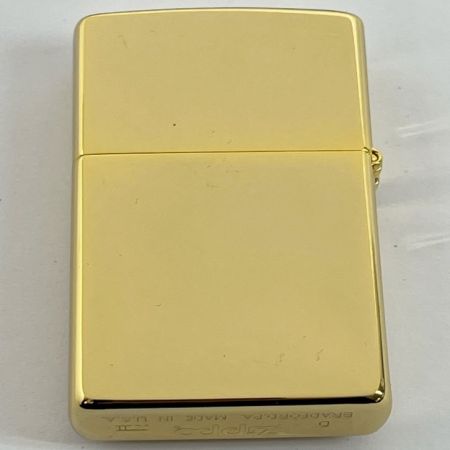   ライター ZIPPO モアイ金 金色