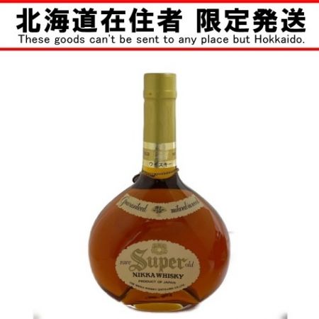 【北海道内限定発送】 SuperNIKKA/ﾆｯｶｳｲｽｷｰ スーパーニッカ ニッカ スーパーニッカ rare Super old レアオールド 特大ボトル 3785ml 未開栓