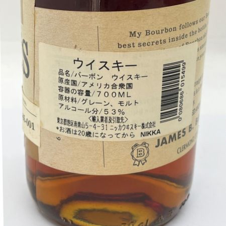  james b.beam BAKER'S ベイカーズ バーボン ウイスキー 7年 オールド 未開栓