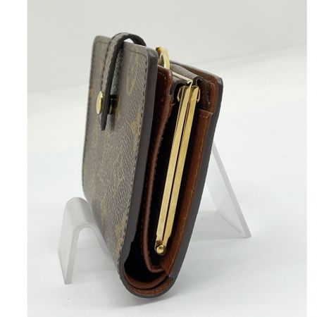  LOUIS VUITTON ルイヴィトン モノグラム ポルトモネ・ビエ ヴィエノワ 2つ折り財布 M61663 ブラウン