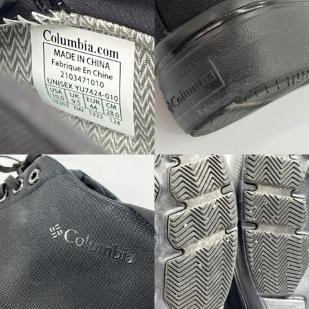  Columbia コロンビア スニーカーホーソーレイン ミッド オムニテック 28cm 防水 レインシューズ YU7424 ブラック
