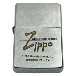 ◆◆  ライター ZIPPO 銀色 Bランク