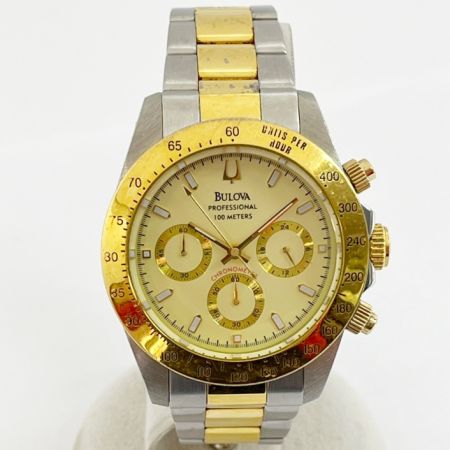  BULOVA ブローバ プロフェッショナル 腕時計 メンズ コンビ 93171