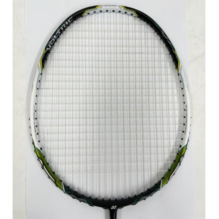 YONEX ヨネックス バドミントン ラケット VOLTRIC FORCE グレー×白×緑｜中古｜なんでもリサイクルビッグバン