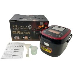 ◆◆ IRISOHYAMA アイリスオーヤマ IH 炊飯器 炊飯ジャー 2021年製 5.5合(1.0L) JRC-IE50B ブラック Bランク