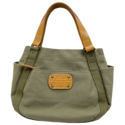 ◆◆ Dakota ダコタ ピットトートバッグ 1531080 カーキ Bランク