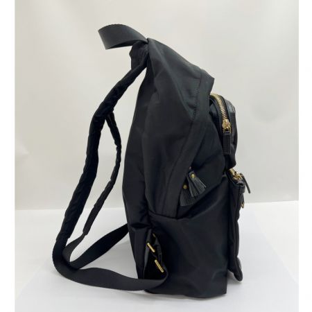  ANYA HINDMARCH マルチポケット バックパック ブラック