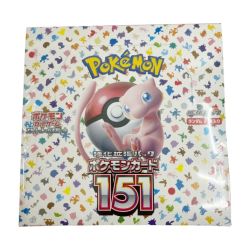 ◆◆ ポケモンカード ポケカ 151  1BOX(20パック入) シュリンク付き Nランク