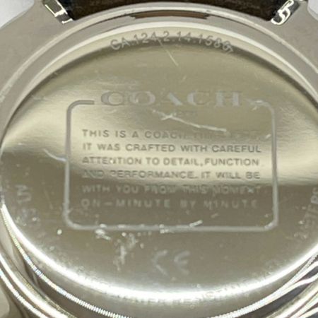  COACH コーチ 腕時計 クォーツ CA.124.2.14.1580
