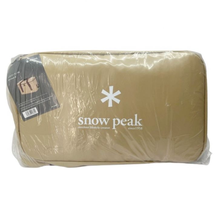 snowpeak スノーピーク ソフトクーラー38 38FP-138 ベージュ｜中古 