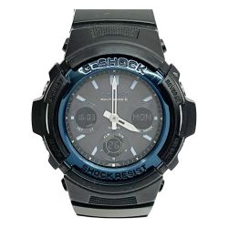 ◆◆ CASIO カシオ 腕時計 G-SHOCK ラバー ブラック AWG-M100A Cランク