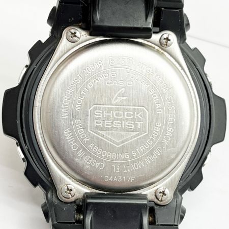  CASIO カシオ 腕時計 G-SHOCK ラバー ブラック AWG-M100A