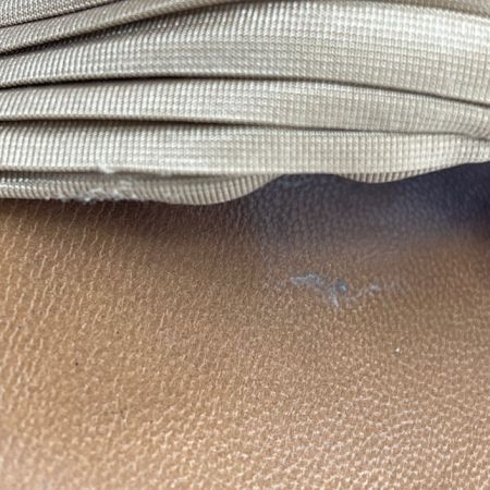  GUCCI グッチ サンダル オープントゥサンダル 22.5㎝ ブラウン x ベージュ