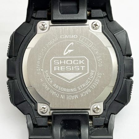 CASIO カシオ 腕時計 デジタルウォッチ G-SHOCK ラバー ブラック GLX-5500