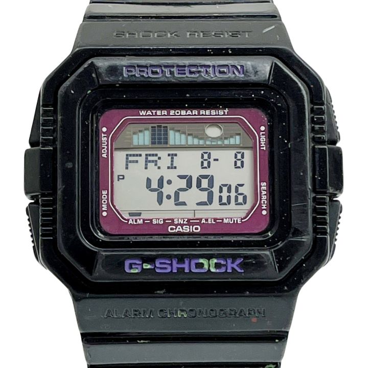 GLX-5500 カシオ G-SHOCK G-LIED 新品 未使用品 CASIO カシオ 腕時計 デジタルウォッチ G-SHOCK ラバー ブラック GLX