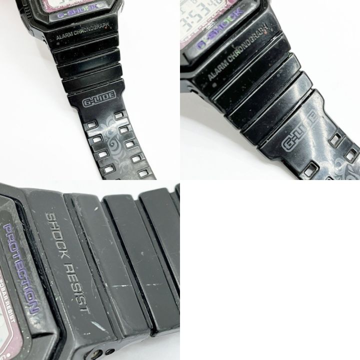 CASIO カシオ 腕時計 デジタルウォッチ G-SHOCK ラバー ブラック GLX