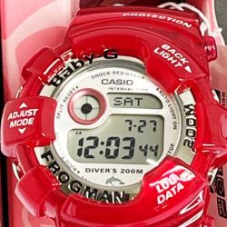 ◆◆ CASIO カシオ Baby-G ベビージー フロッグマン イルクジ 稼働品 BGW-104K Aランク