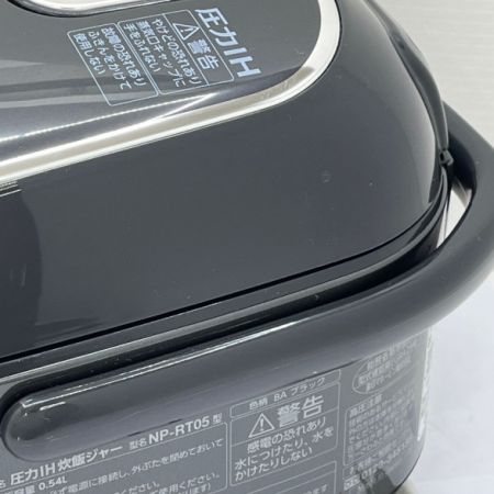  ZOJIRUSHI CORPORATION 象印 極め炊き 圧力IH炊飯器　3合炊き 2023年製 NP-RT05 ブラック