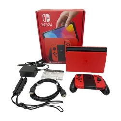 ◆◆ Nintendo ニンテンドウ Nintendo Switch スイッチ 有機ELモデル　キズあり HEG-S-RAAAA マリオレッド Bランク