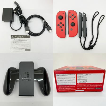  Nintendo ニンテンドウ Nintendo Switch スイッチ 有機ELモデル　キズあり HEG-S-RAAAA マリオレッド