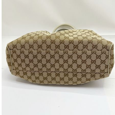  GUCCI グッチ バッグ ハンドバッグ キャンバス スーキー E010908747 茶/アイボリー