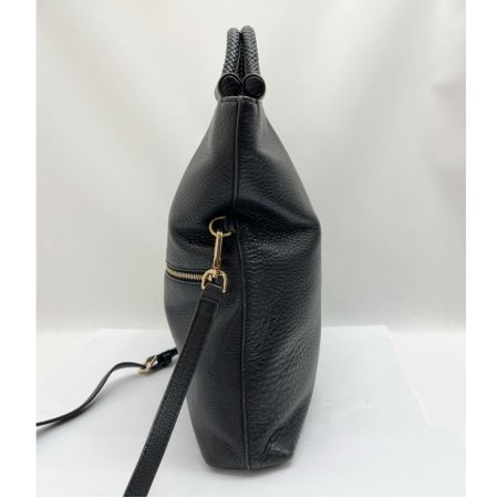  TORY BURCH トリーバーチ 2WAYバッグ ショルダーバッグ タッセル付 ブラック