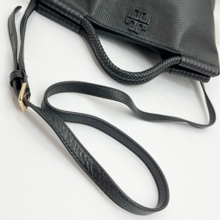  TORY BURCH トリーバーチ 2WAYバッグ ショルダーバッグ タッセル付 ブラック