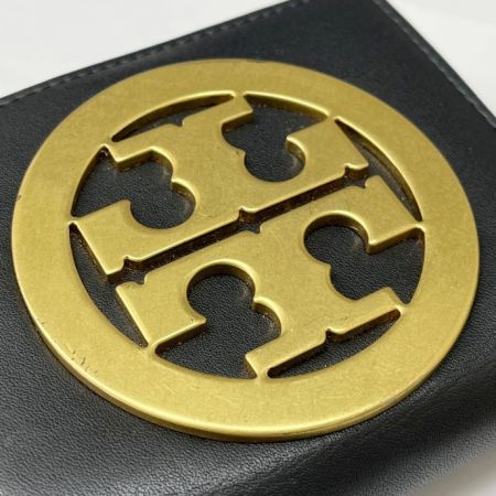  TORY BURCH トリーバーチ 財布 2つ折り財布 デカロゴ ブラック