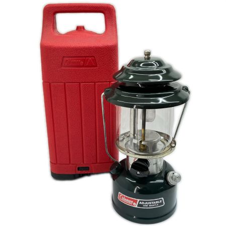  Coleman コールマン ガソリンランタン 1987年12月製造 ケース付 286A700 グリーン系
