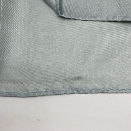  CHANEL シャネル スカーフ 大判スカーフ デカココマーク チェーン グレー系