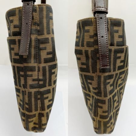  FENDI フェンディ マンマバゲット ショルダーバッグ 肩掛け ズッカ 234826727-008 ブラウン