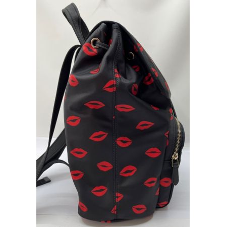  Kate Spade ケイトスペード バッグ リュック ナイロン キスマーク K5510