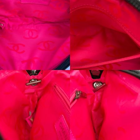  CHANEL シャネル ワンショルダー ハンドポーチ カンボンライン 8967129 ブラック