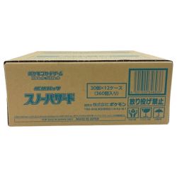 ◆◆ ポケモンカード スノーハザード 1カートン 30個×12ケース 360個入り Nランク