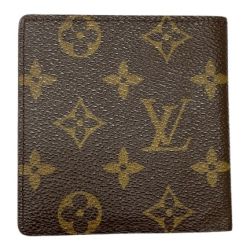 ◆◆ LOUIS VUITTON ルイヴィトン カードケース パスケース ポルトビエ・カルトブルー M60905 ブラウン Cランク